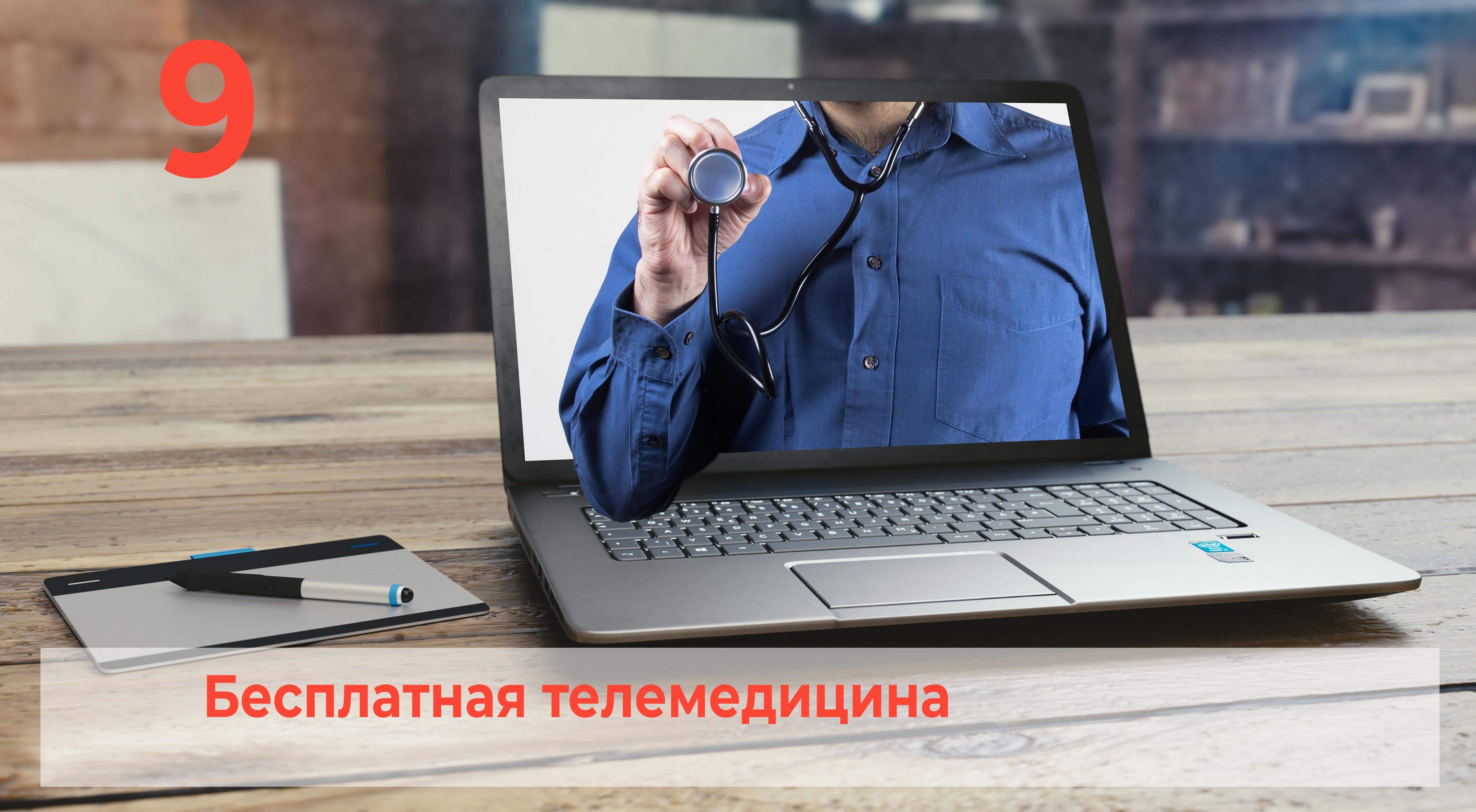 С апреля по июль 2020 г. бесплатной телемедициной воспользовались более 5000 ивановцев