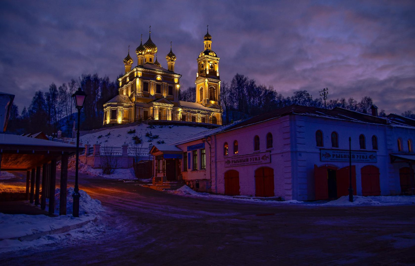 Монастырь в Лежнево