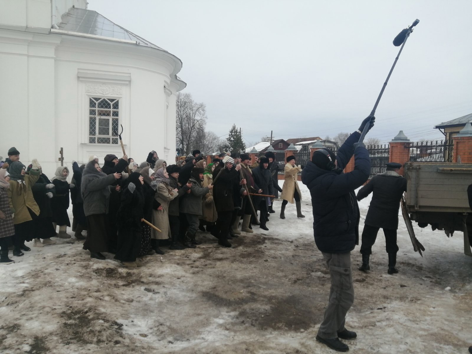 Шуя вновь превратилась в съемочную площадку