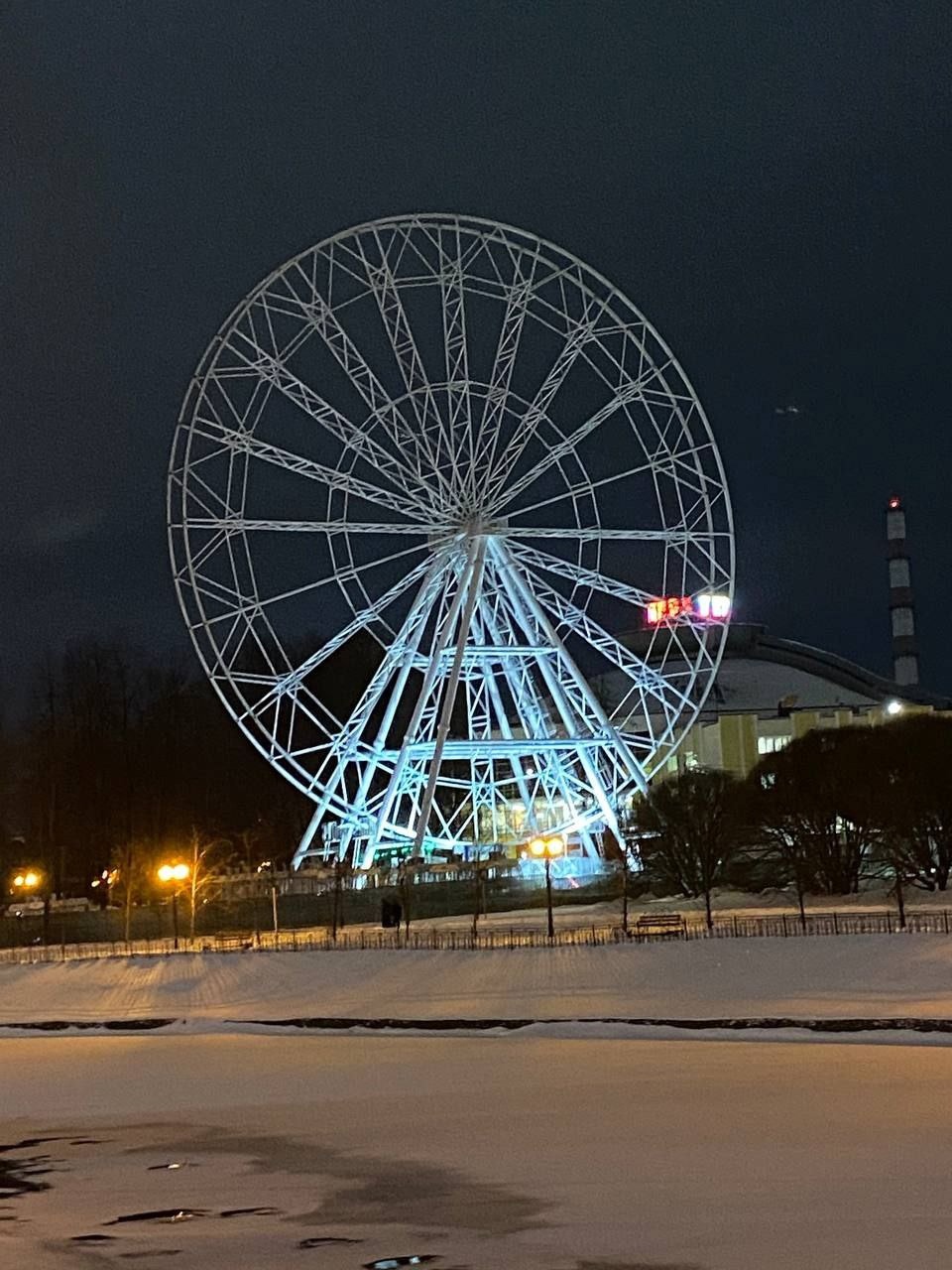 Колесо обозрения Лондонский глаз.