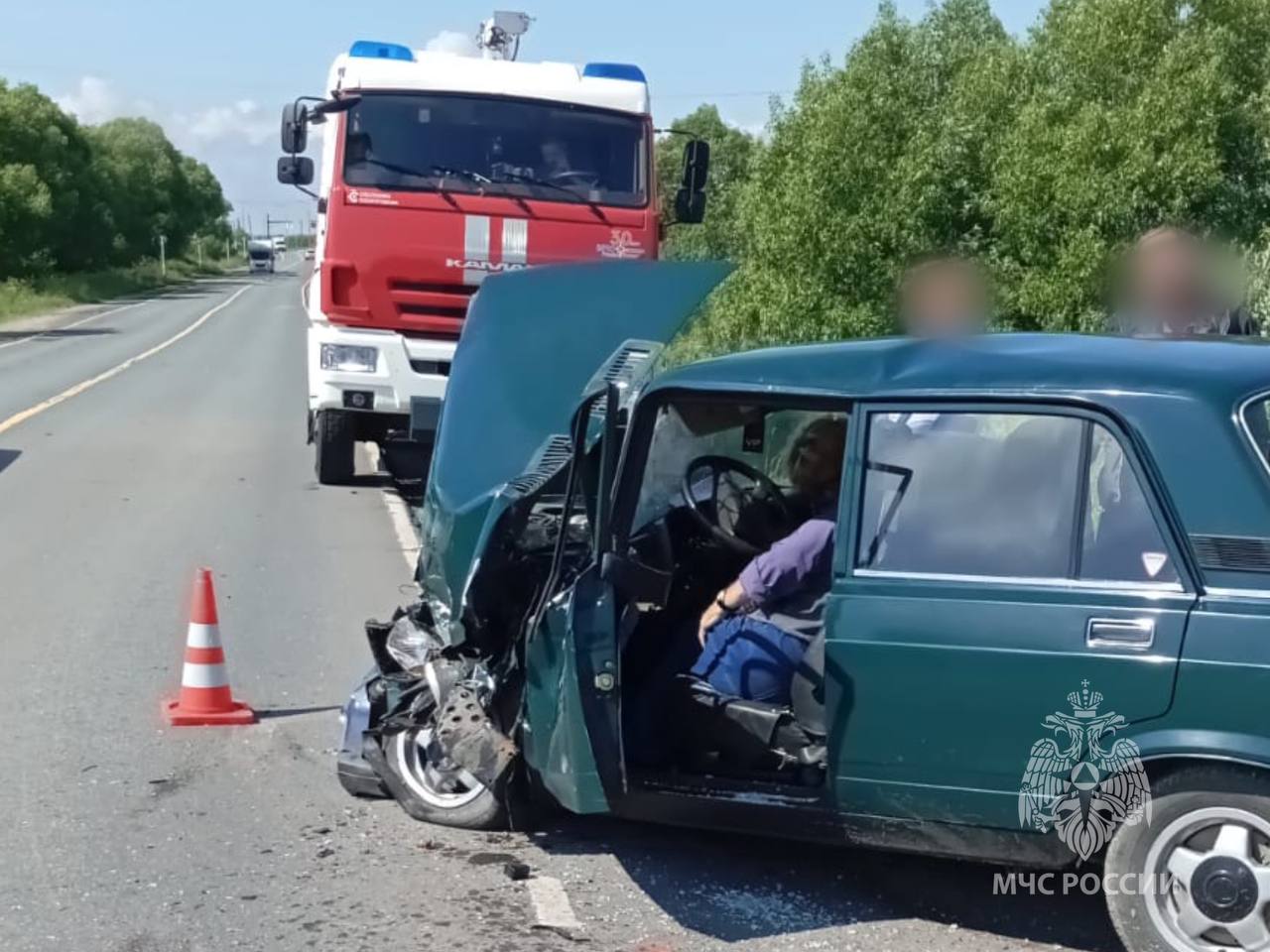 Утром 18 июня в Шуйском районе столкнулись 