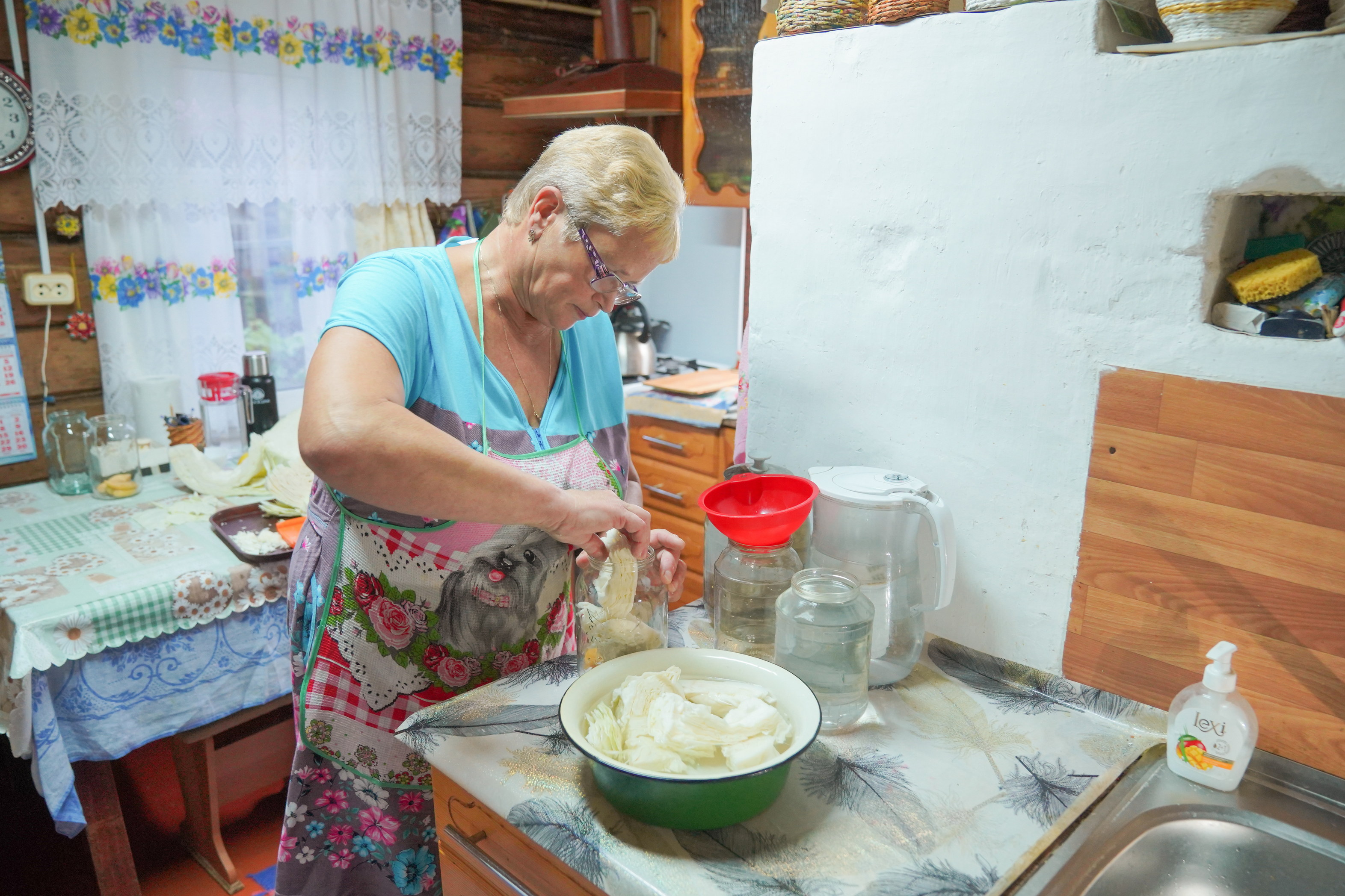 Рецепт закваски хрустящей капусты передал отец.